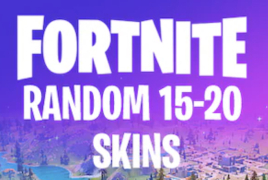 15-20 Skins Random (PSN, Xbox, PC, Nintendo)