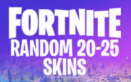 20-25 Skins Random (PSN, Xbox, PC, Nintendo)