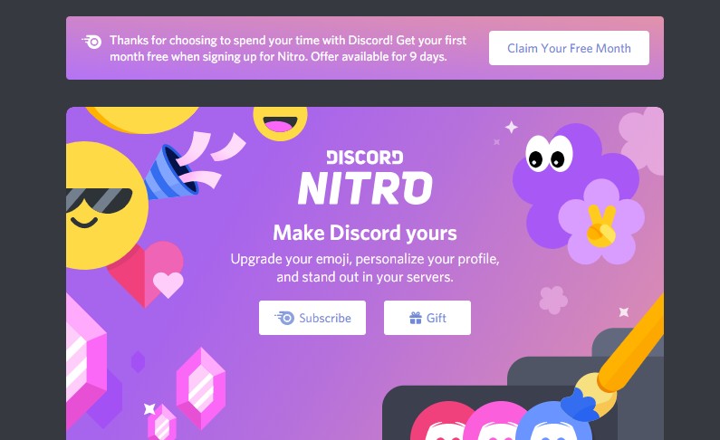 Discord Nitro 1 Month + 2 Boost / - Discord Nitro 1 Month + 2 Boost