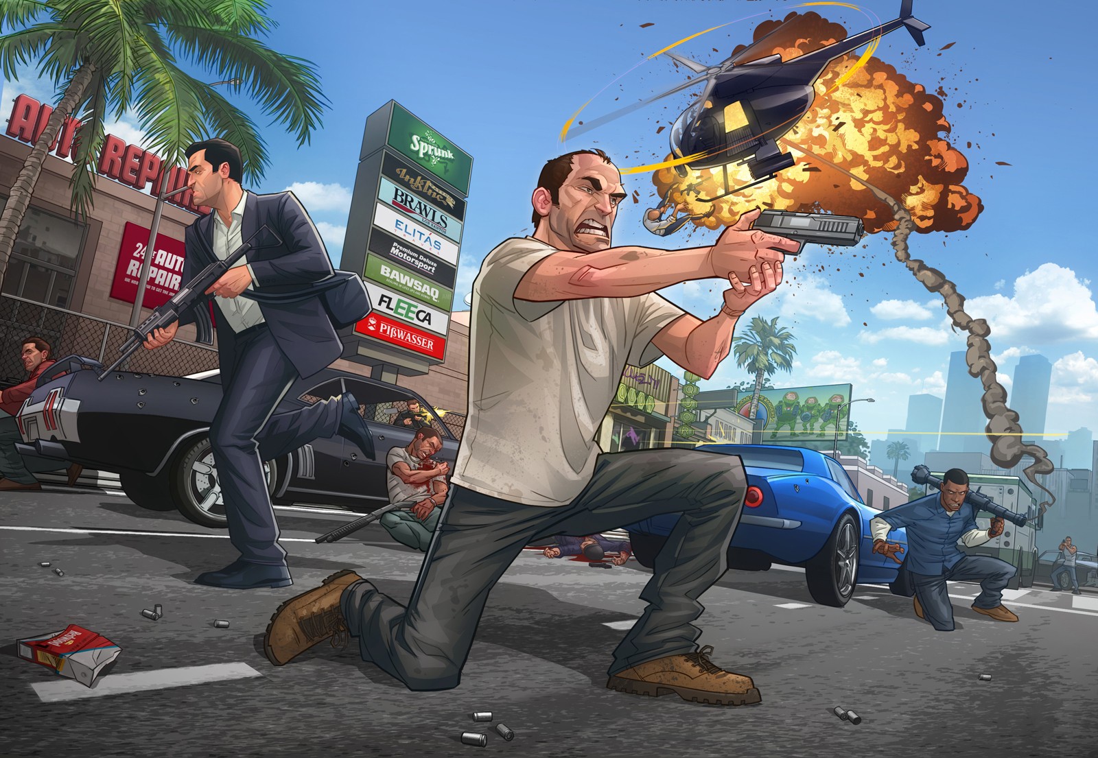 GTA 5 • 150+ Level & 400$ Million PlayStation 4 - GTA 5 • 150+ Level & 400$ Million