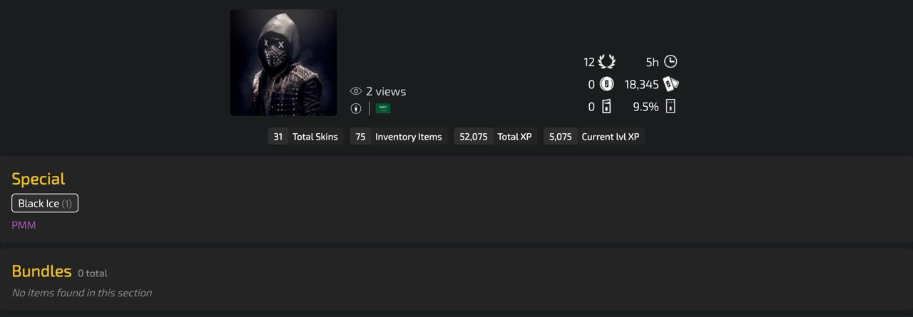 R6 Uplay • 12 Level + 28 Operators + 31 Skins + Black Ice Rainbow Six Siege - R6 Uplay • 12 Level + 28 Operators + 31 Skins + Black Ice