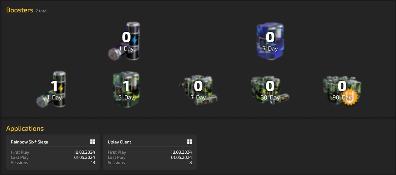 R6 Uplay • 6 Level + 15 Operators + 24 Skins Rainbow Six Siege - R6 Uplay • 6 Level + 15 Operators + 24 Skins