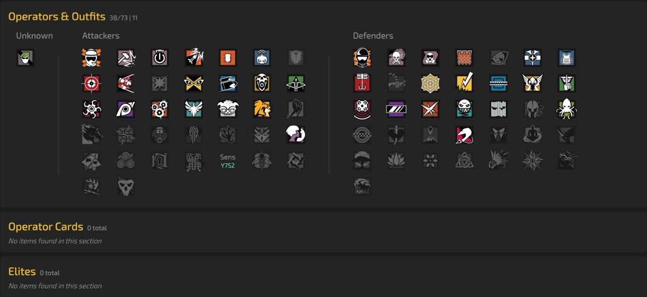 R6 Uplay • 26 Level + 38 Operators + 43 Skins Rainbow Six Siege - R6 Uplay • 26 Level + 38 Operators + 43 Skins