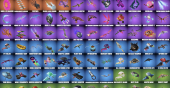 Stacked accounts - 115 Skins (PSN, Xbox, PC, Nintendo)