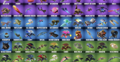 Stacked accounts - 94 Skins (PSN, Xbox, PC, Nintendo)