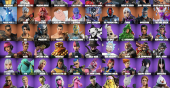 Stacked accounts - 88 Skins (PSN, Xbox, PC, Nintendo)