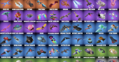 Stacked accounts - 88 Skins (PSN, Xbox, PC, Nintendo)