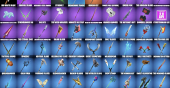 Stacked accounts - 123  Skins (PSN, Xbox, PC, Nintendo)