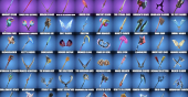 Stacked accounts - 104 Skins (PSN, Xbox, PC, Nintendo)