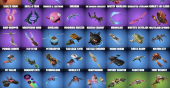 Stacked accounts - 104 Skins (PSN, Xbox, PC, Nintendo)