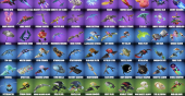 Stacked accounts - 89  Skins (PSN, Xbox, PC, Nintendo)