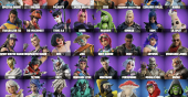 Stacked accounts - 62 Skins (PSN, Xbox, PC, Nintendo)