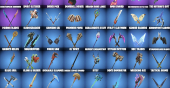 Stacked accounts - 62 Skins (PSN, Xbox, PC, Nintendo)