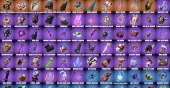 Stacked accounts - 89 Skins (Xbox, PSN, PC, Nintendo)