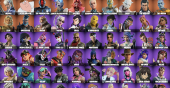 Stacked accounts - 95 Skins (PSN, Xbox, PC, Nintendo)