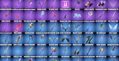 Stacked accounts - 95 Skins (PSN, Xbox, PC, Nintendo)