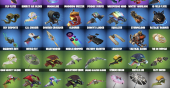 Stacked accounts - 60 Skins (PSN, Xbox, PC, Nintendo)