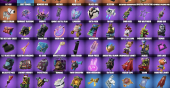 Stacked accounts - 60 Skins (PSN, Xbox, PC, Nintendo)