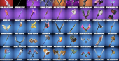 Stacked accounts - 61 Skins (PSN, Xbox, PC, Nintendo)