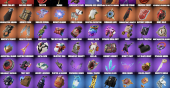 Stacked accounts - 61 Skins (PSN, Xbox, PC, Nintendo)