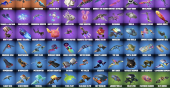 Stacked accounts - 137 Skins (PSN, Xbox, PC, Nintendo)