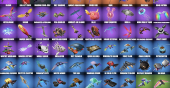 Stacked accounts - 107 Skins (PSN, Xbox, PC, Nintendo)